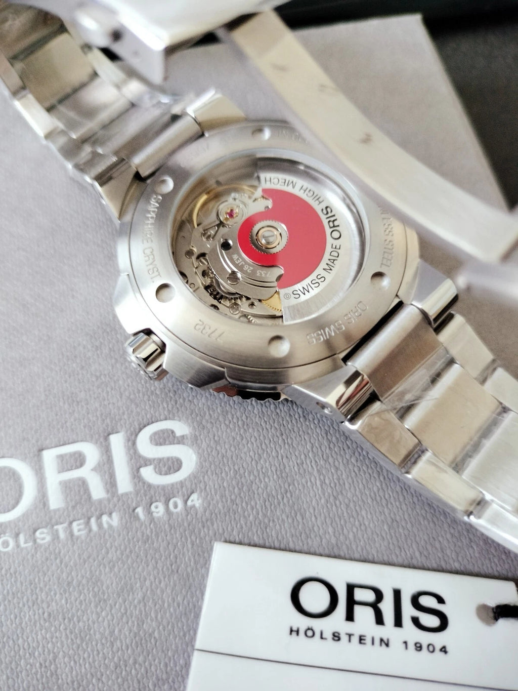 New Oris Aquis Date 39.50mm Automatic Men's Watch 01 733 7732 4134-07 8 21 05PEB