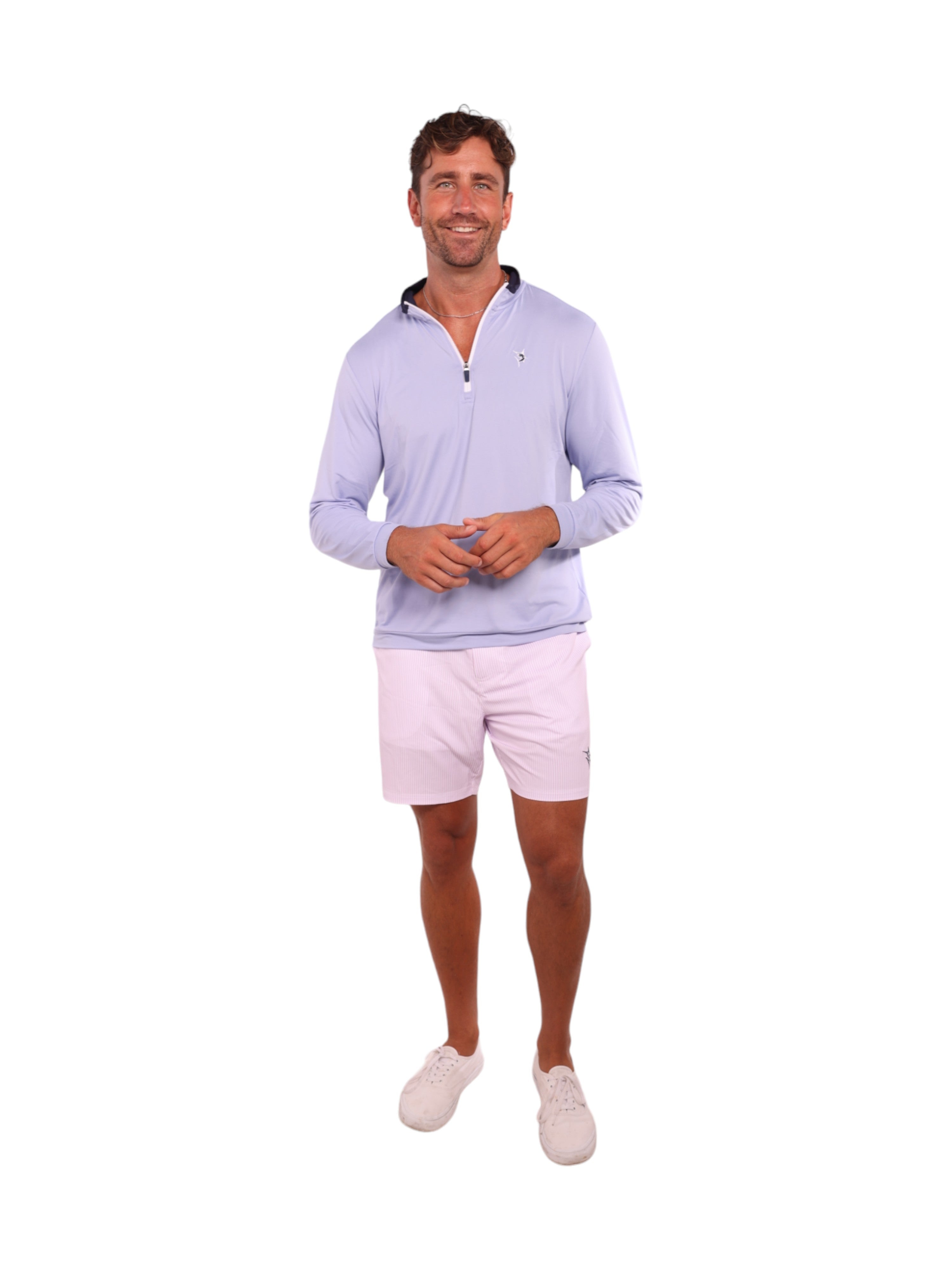 Cierre de cremallera en el cuello Long Beach Ultra Suave Ligero