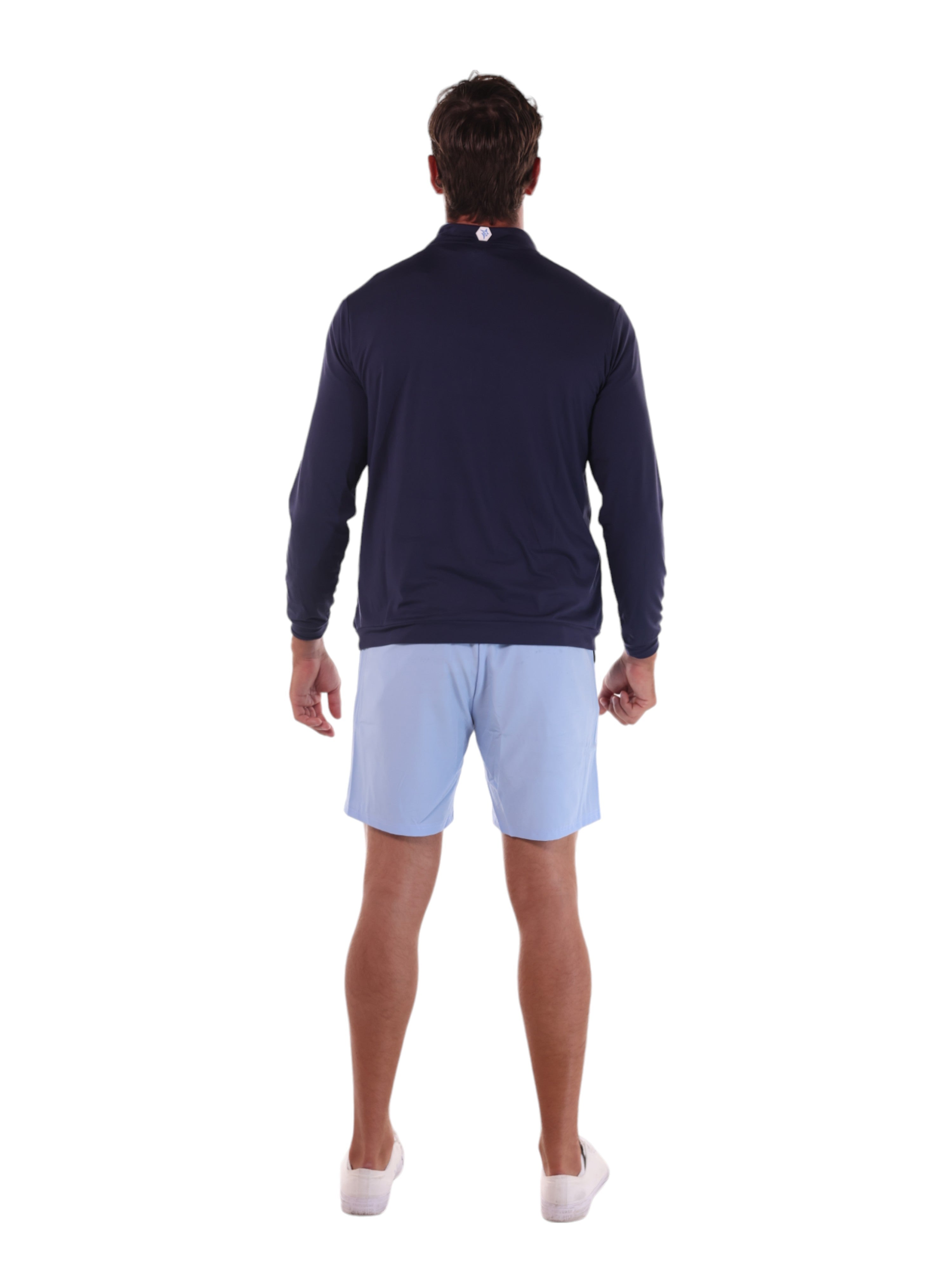 Cierre de cremallera en el cuello Long Beach Ultra Suave Ligero