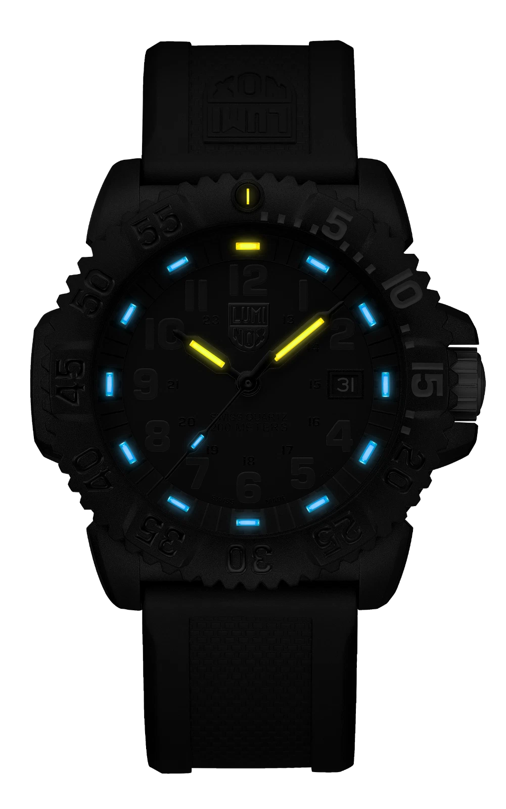 NUEVO LUMINOX Colormark XS.3051.GO.NSF Reloj para Hombre Exclusivo de la Fundación Navy SEAL