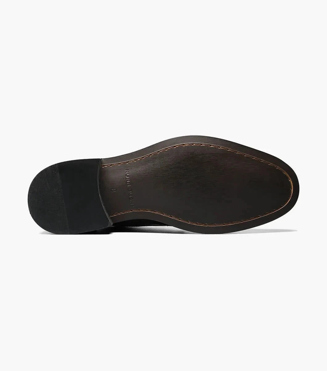 Nunn Bush 84526 001 Norcross Zapatos de vestir Oxford Cap Toe Negros para Hombres Talla Ancha 8