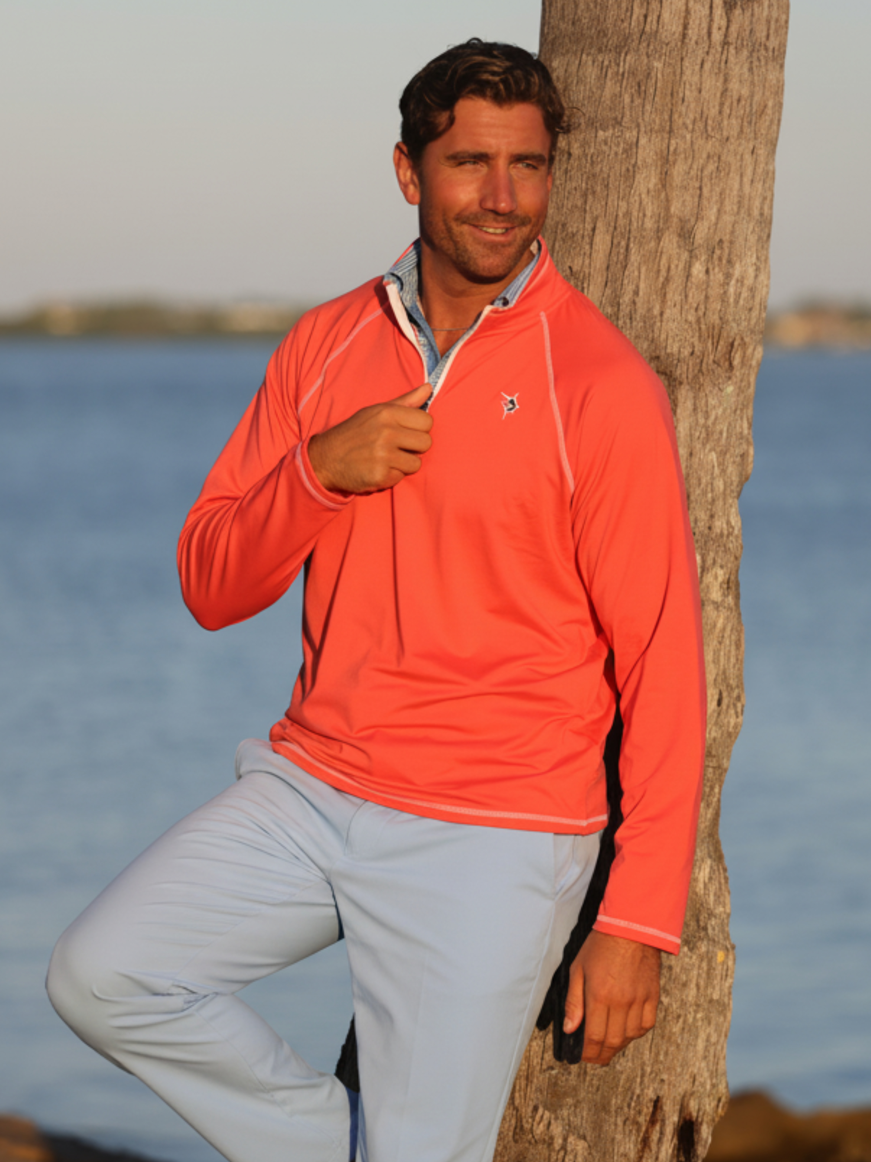 New Harbor Quarter Zip Comodidad sin Esfuerzo
