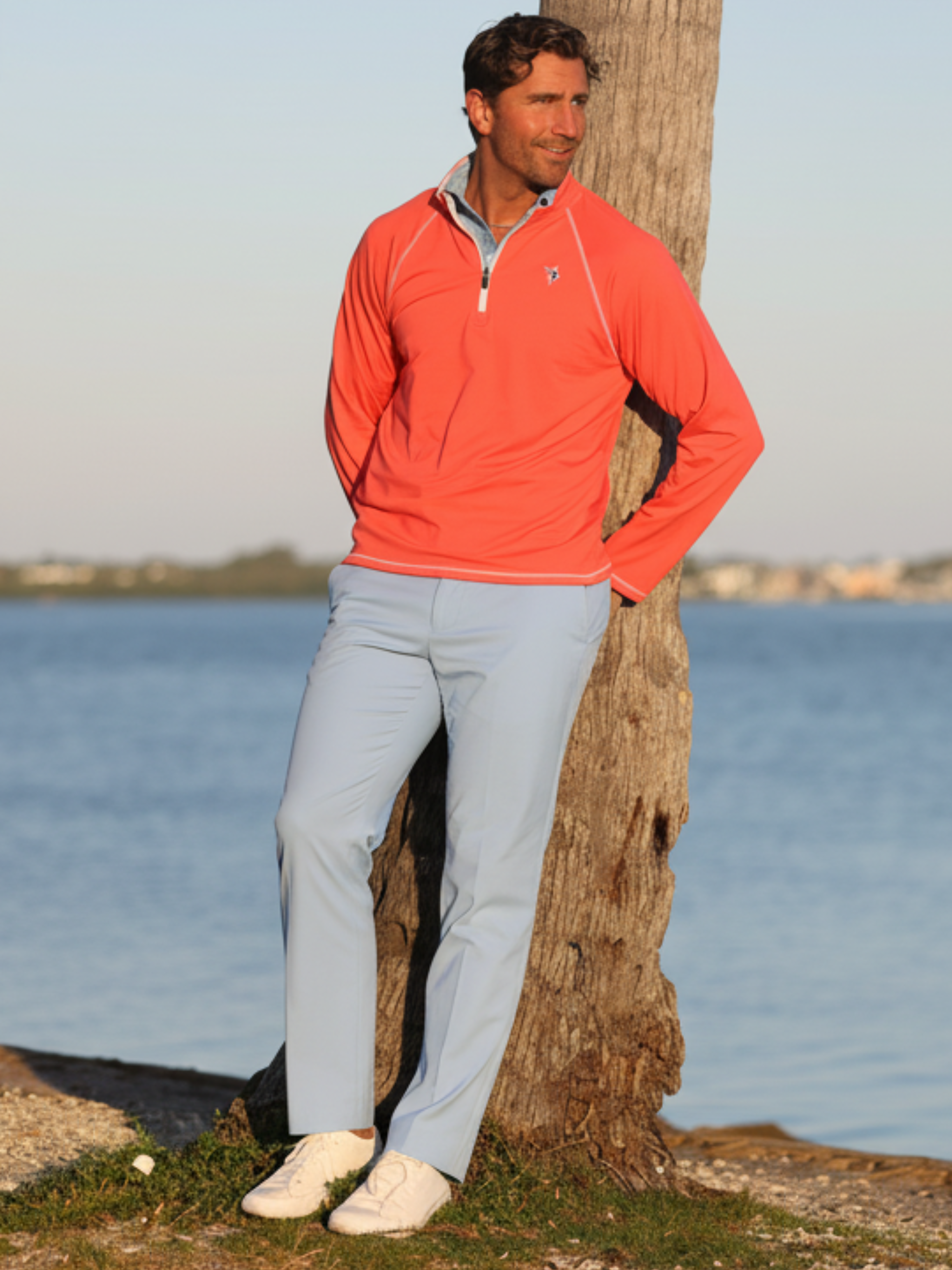 New Harbor Quarter Zip Comodidad sin Esfuerzo