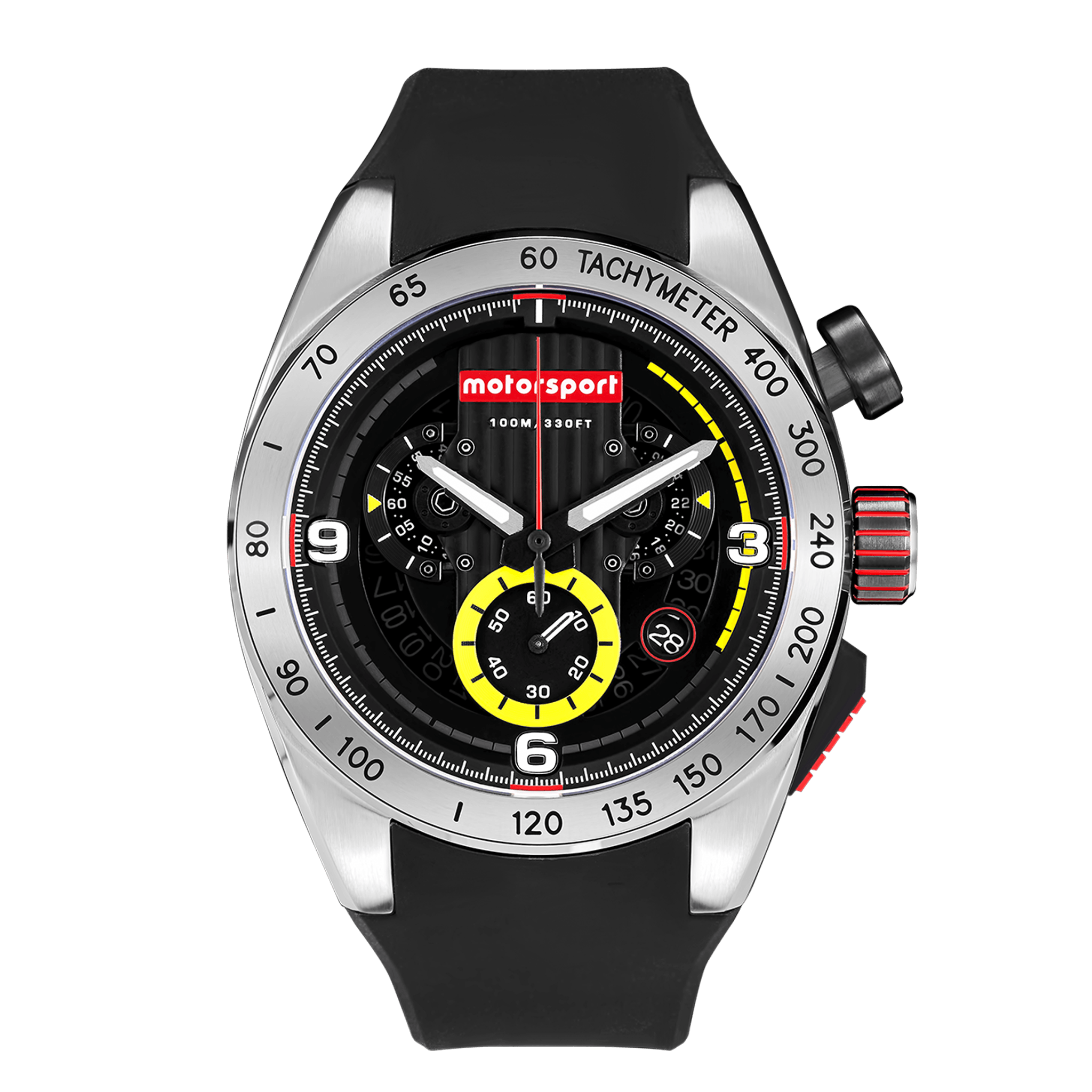 Motorsport Spark- Black - Yellow