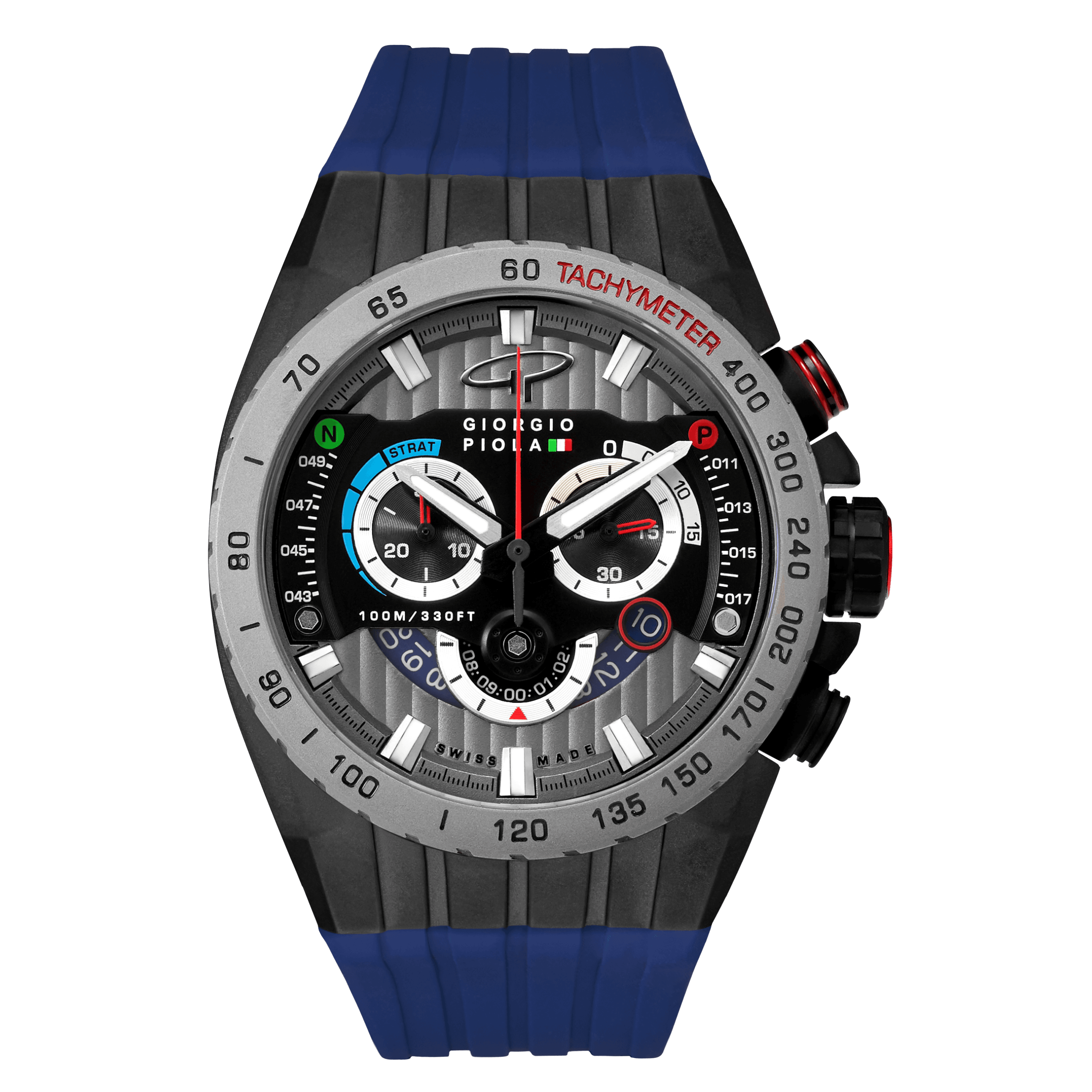 Speedtrap - Blue Swiss Sport Chrono Watch
