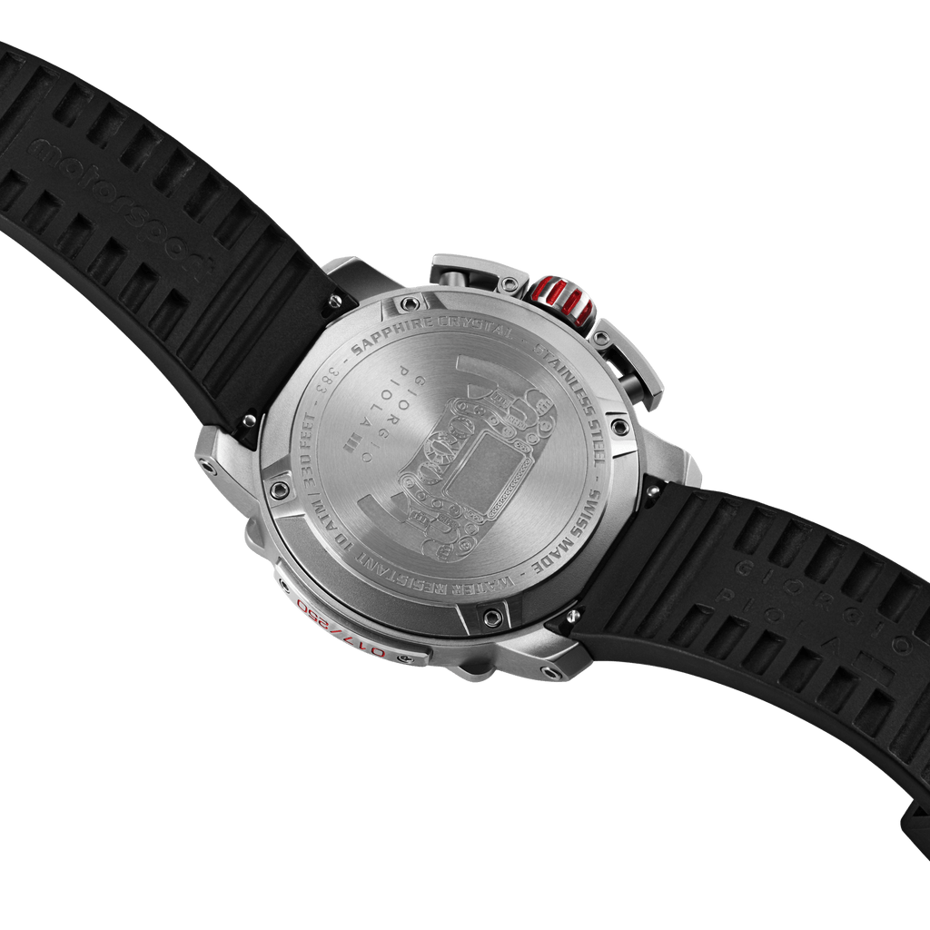 Torque - Blue Stainless Steel Swiss Sport Chrono Watch